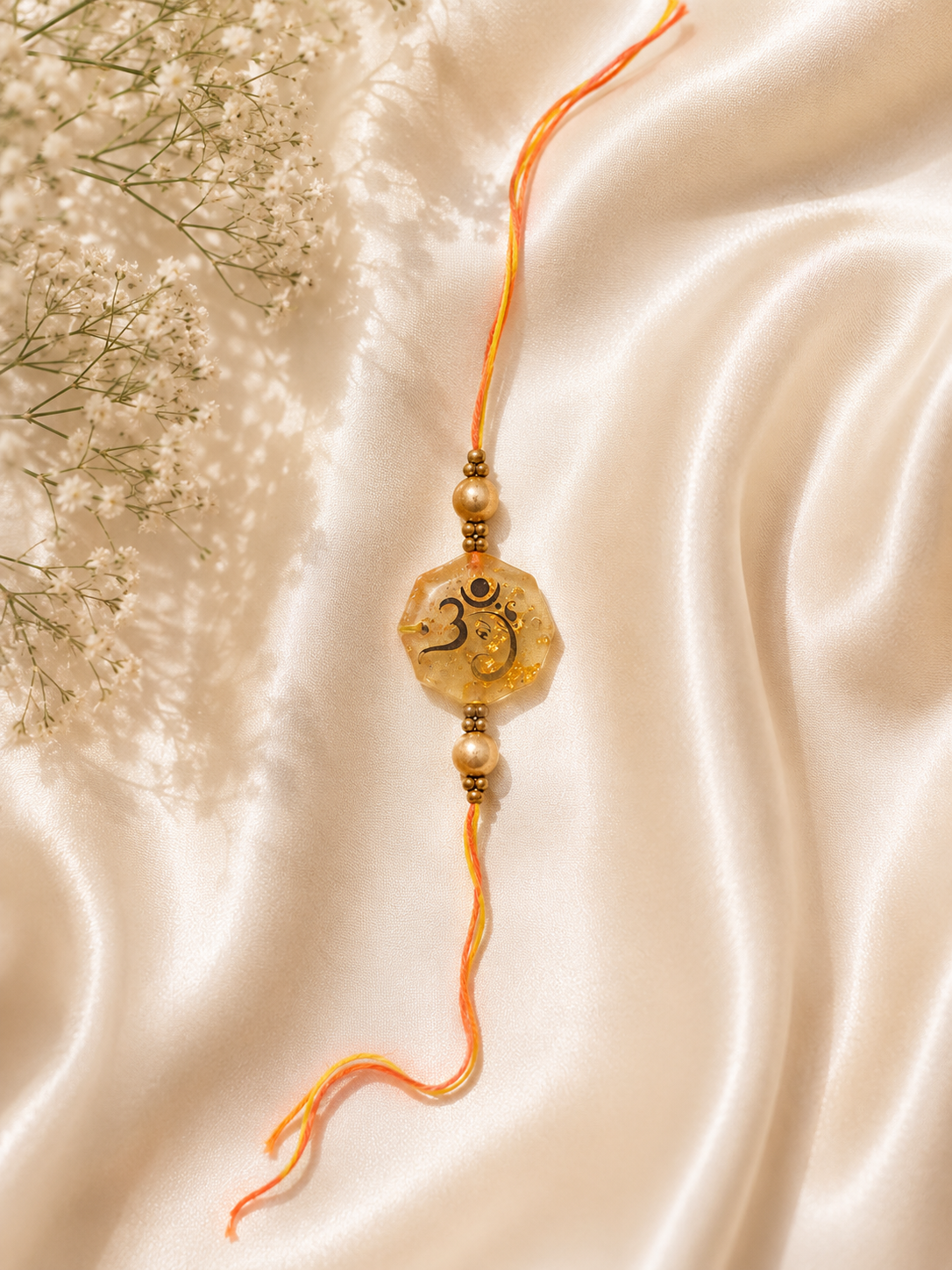 om resin rakhi