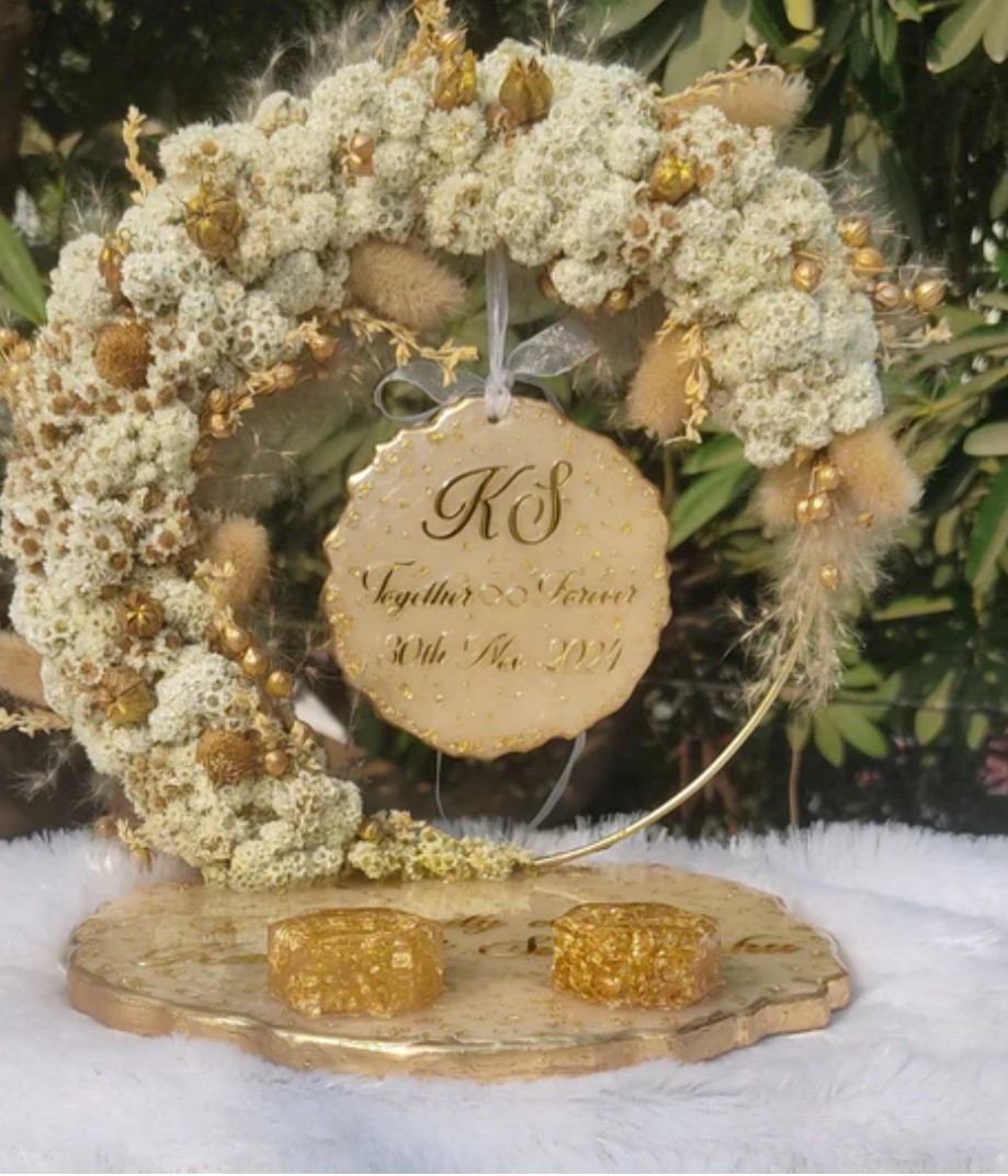 Resin ring platter