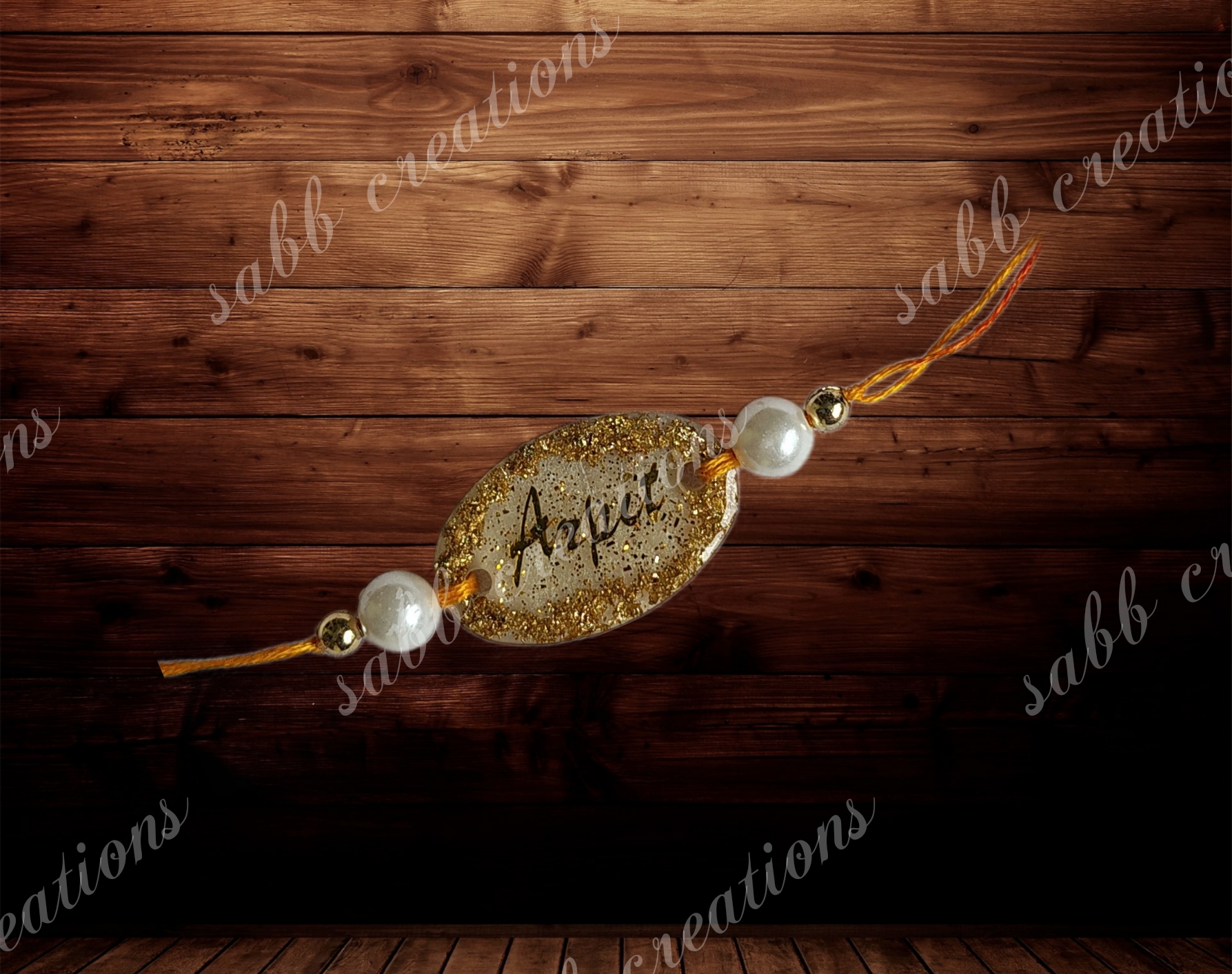 Resin Name rakhi
