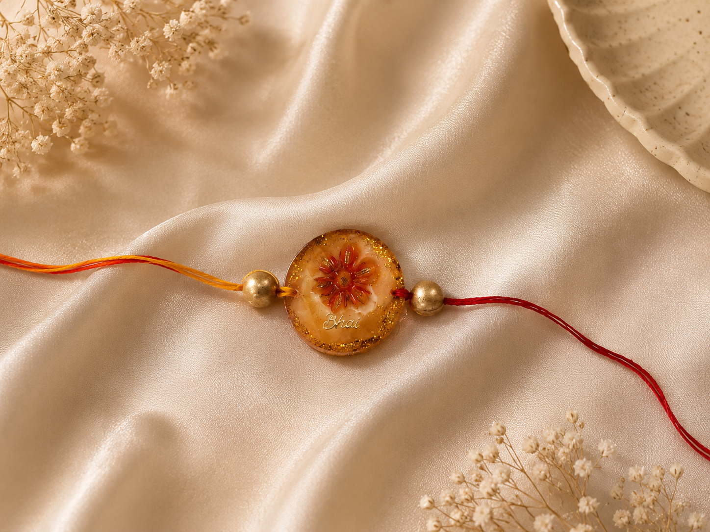 Floral Bhai Rakhi